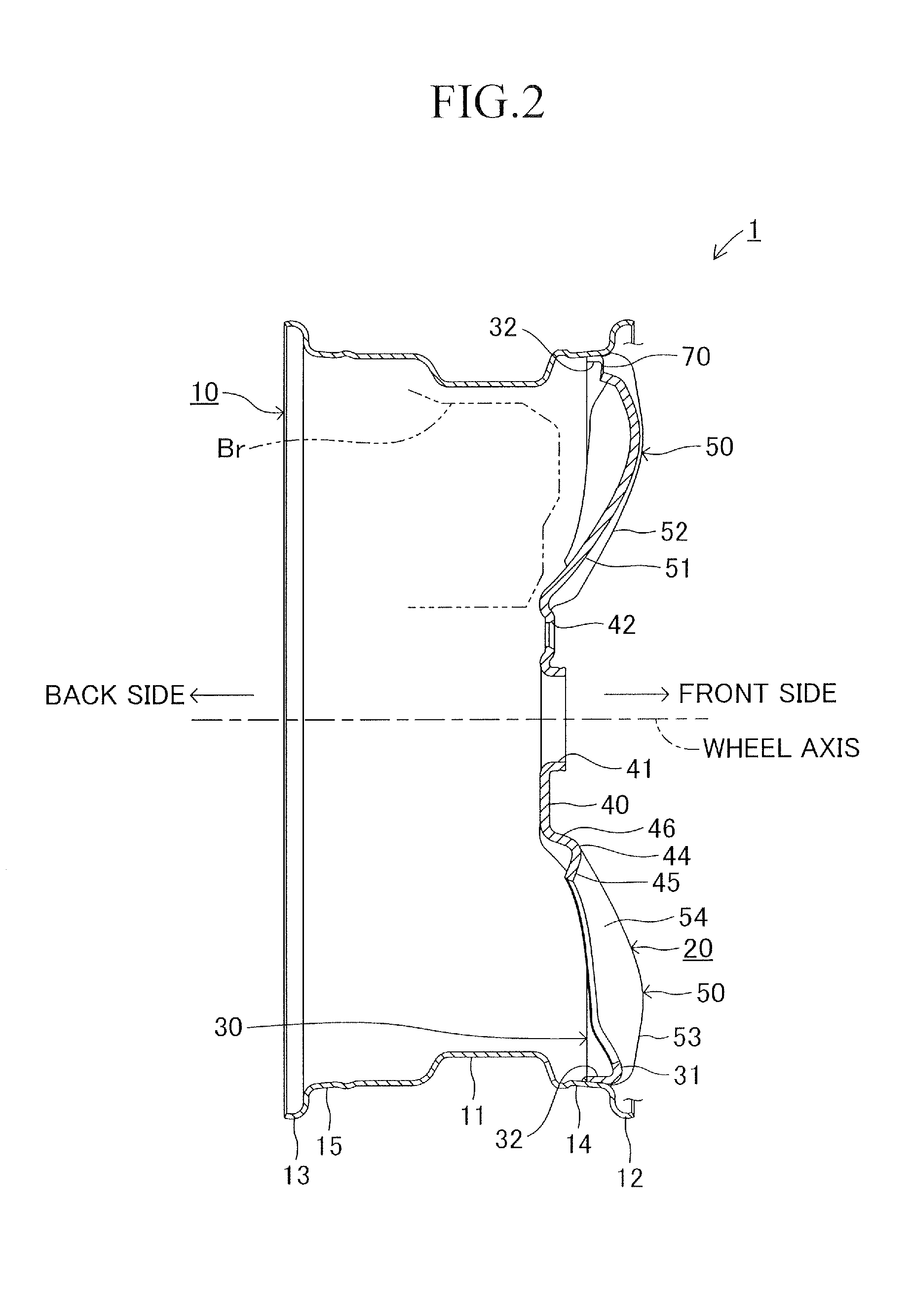 Automobile wheel