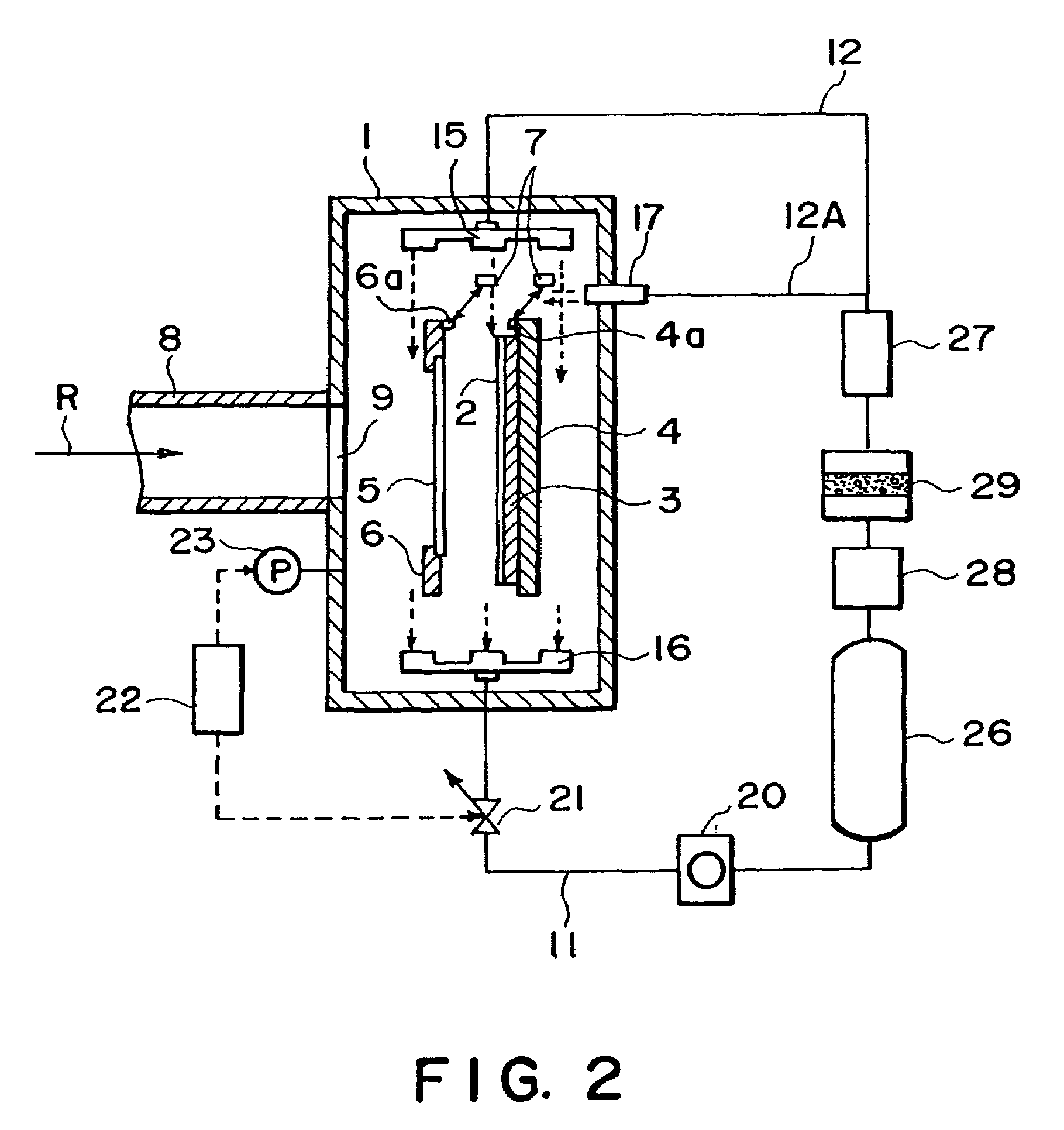 Exposure apparatus with tanks storing helium gas and method of manufacturing device using exposure apparatus