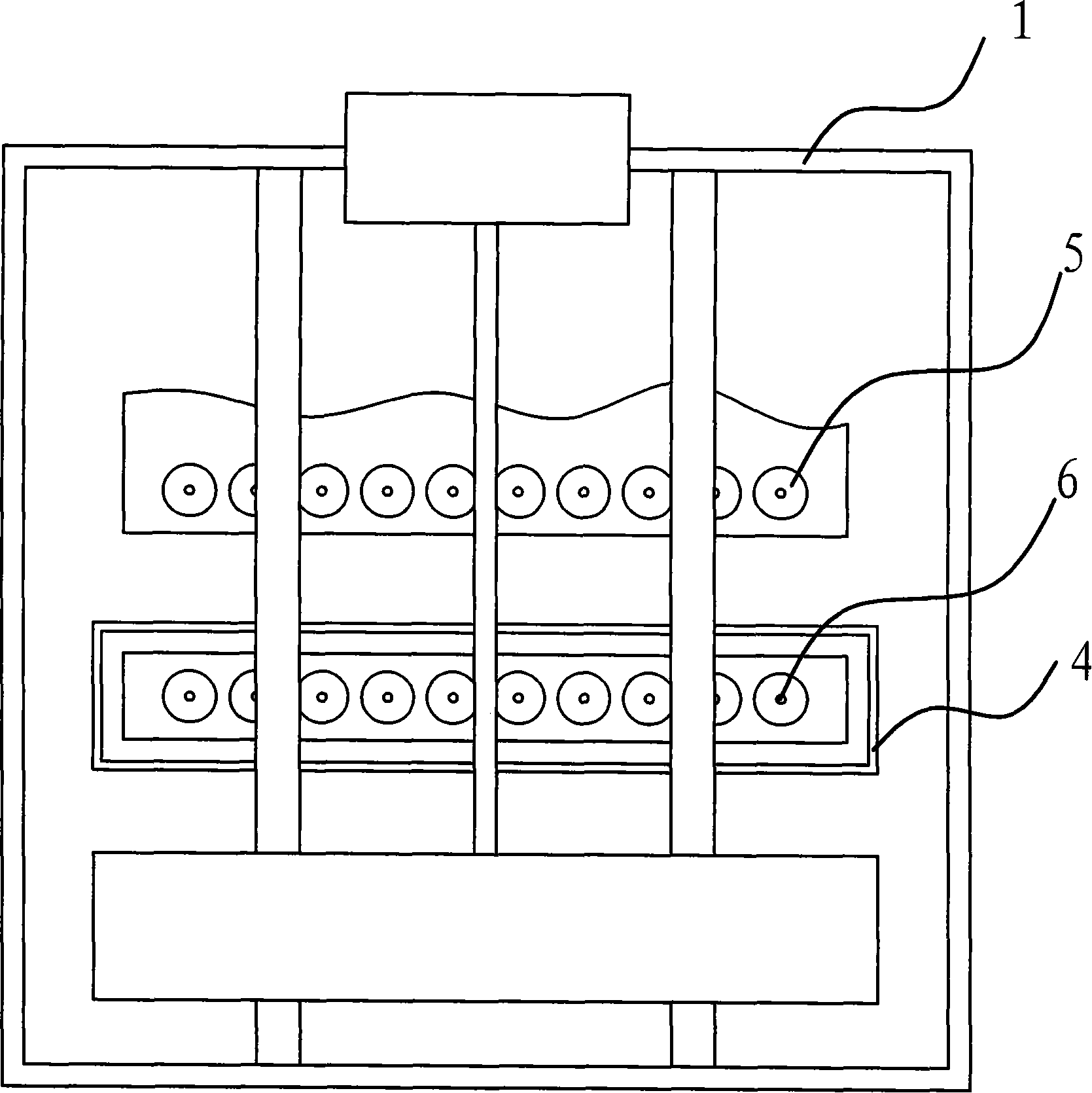 Transfusion device automatic assembling and rubber coating device