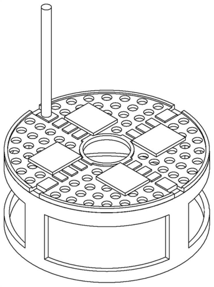 A chip cleaning device and cleaning method