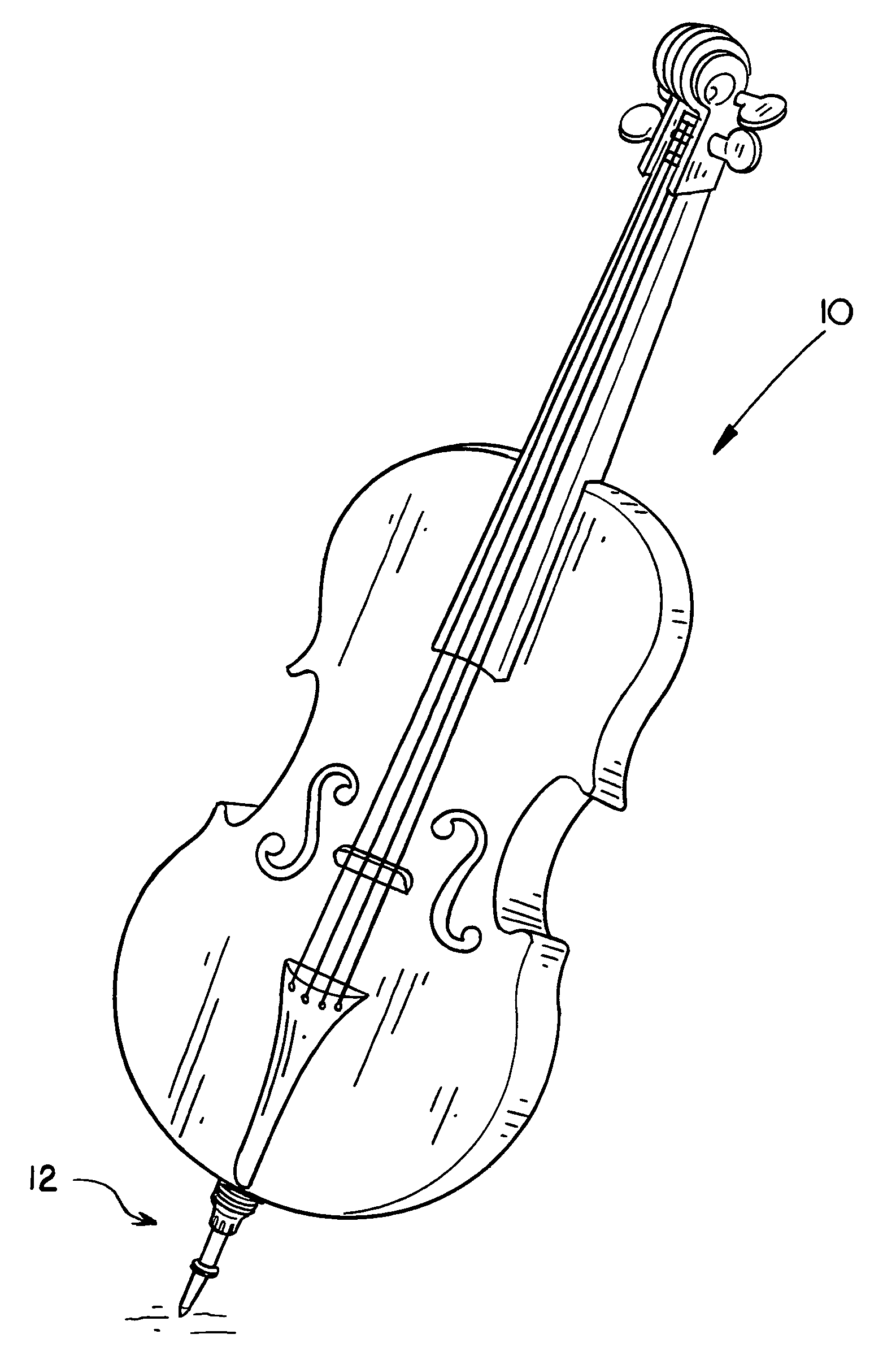 End pin for a stringed musical instrument or other acoustic device