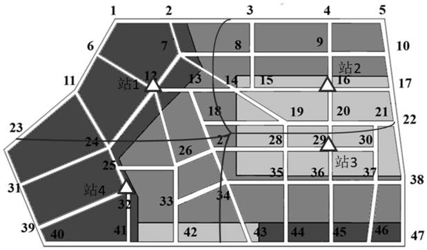 Electric vehicle charging station planning method