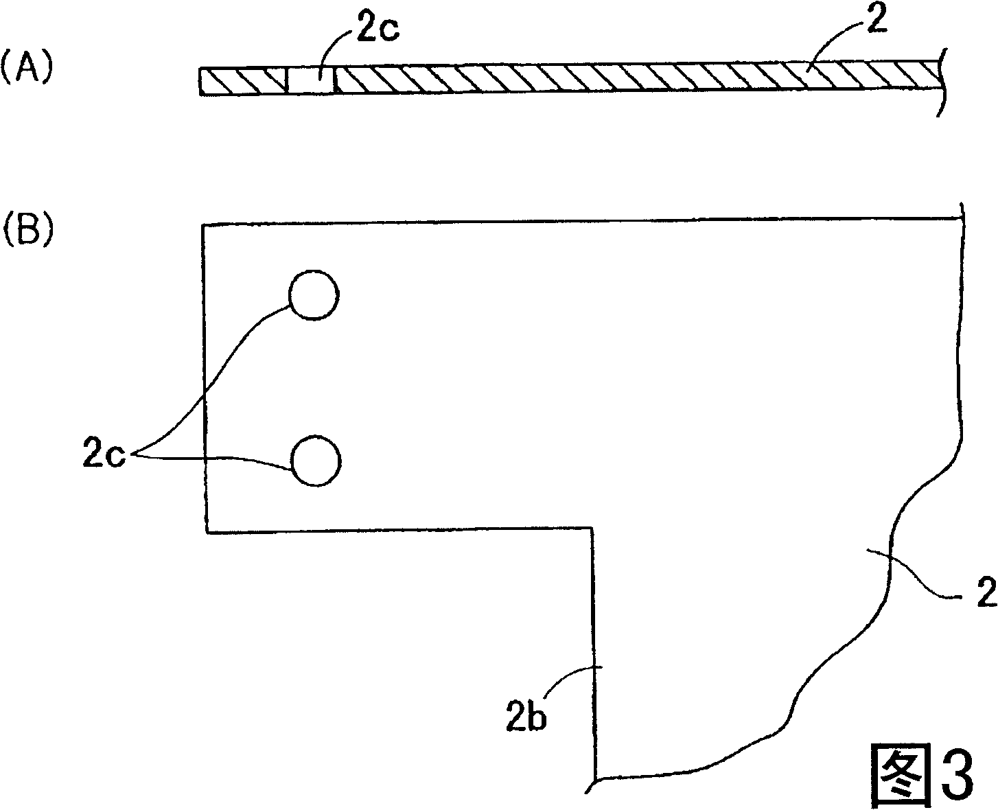 Panel bonding method and panel combination component