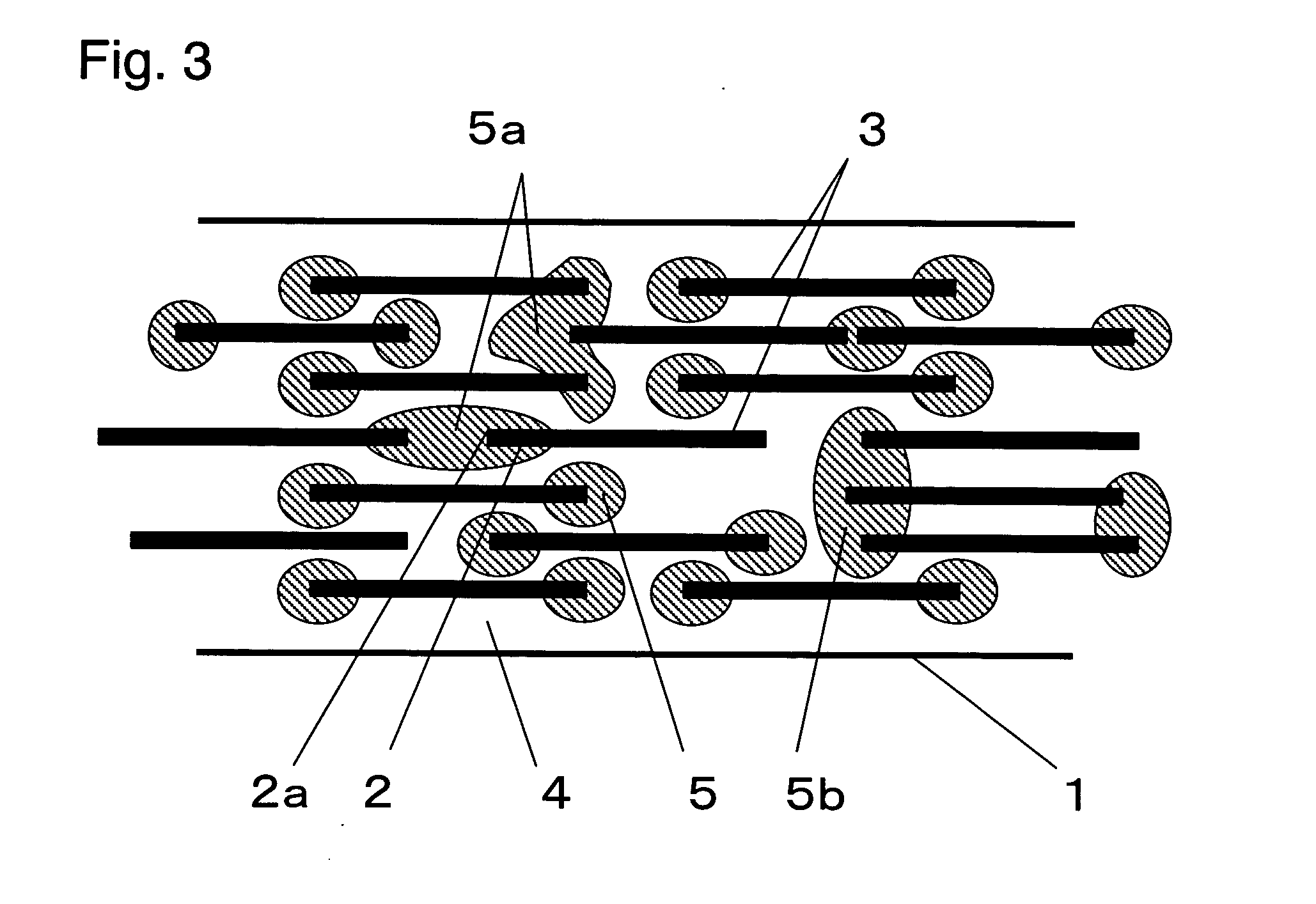 Fiber-reinforced composite material and method for production thereof