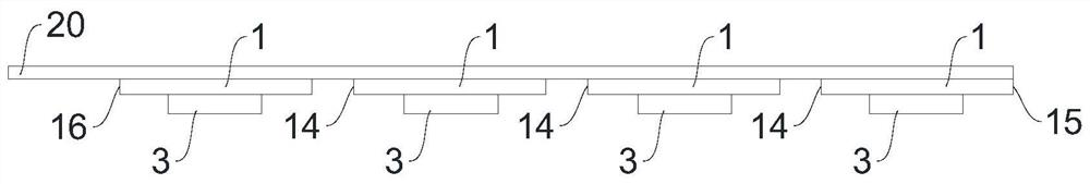 Preparation method of battery string