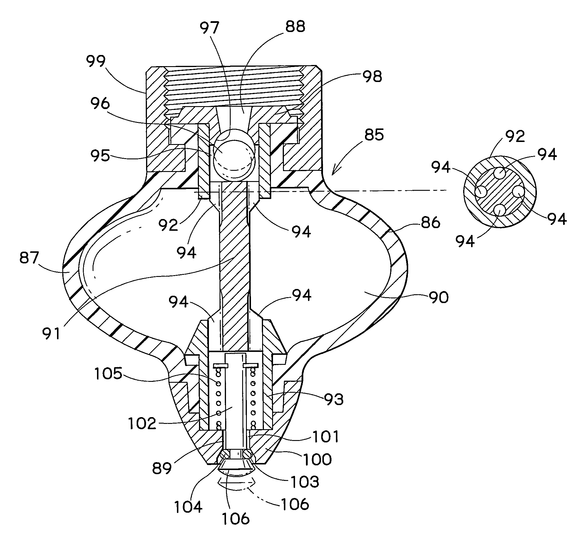 Apparatus for extracting the contents from a refill pouch
