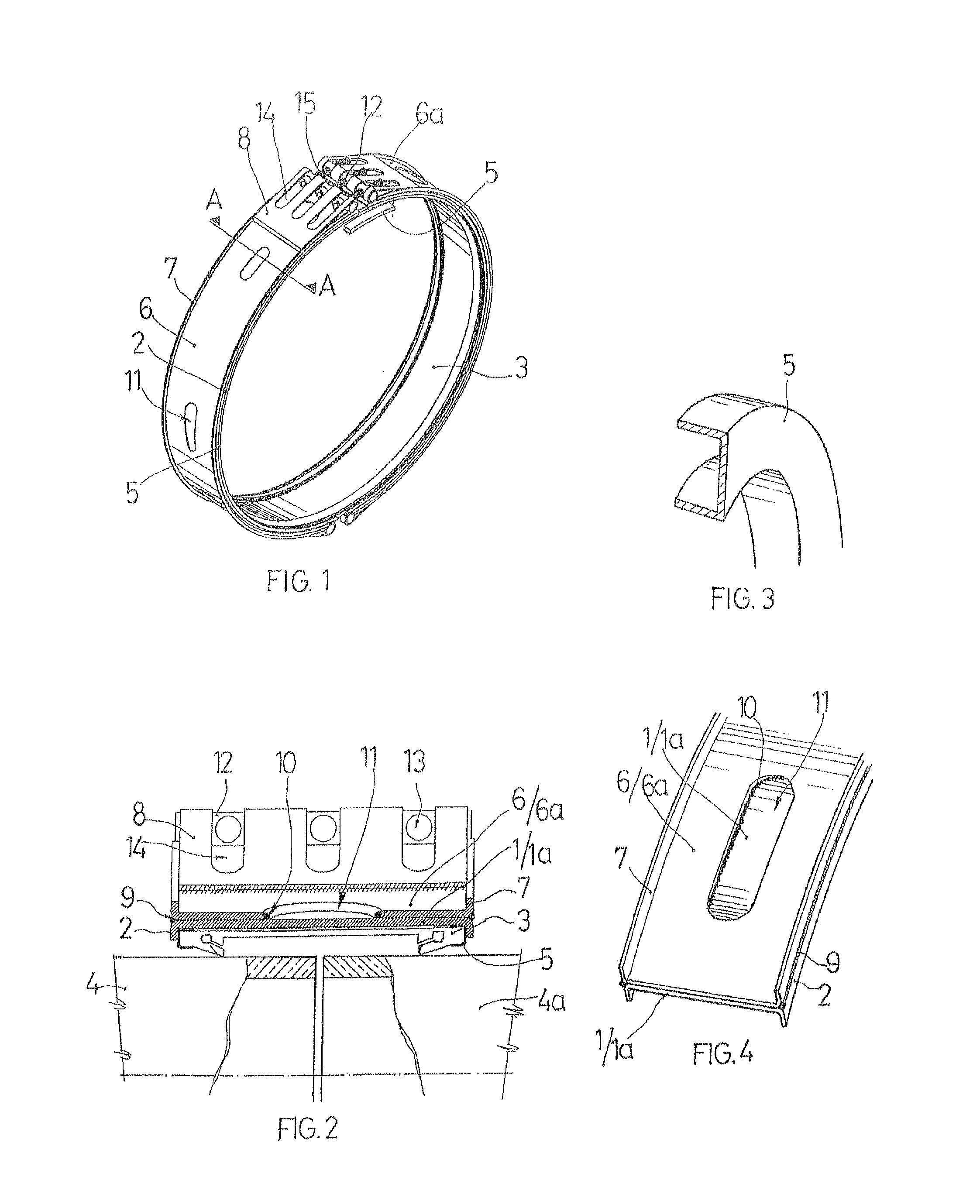 Splicing ring for tubular high-pressure fluid conduits