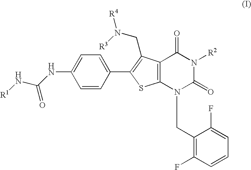 Thienopyrimidines, process for preparing the same and use thereof