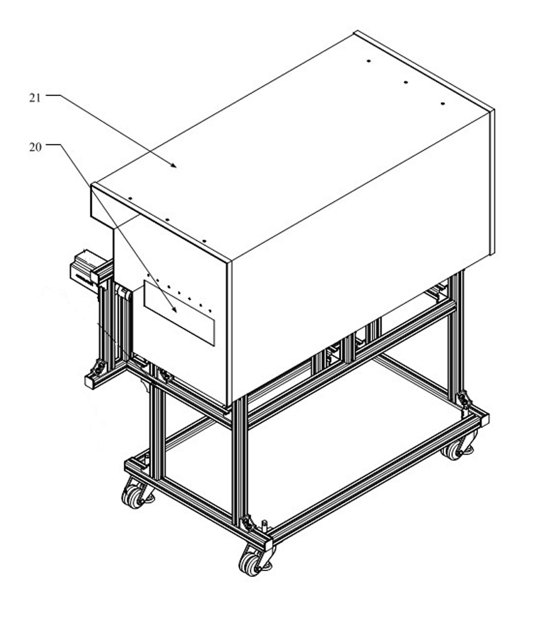 Photographing and sorting device for egg separation