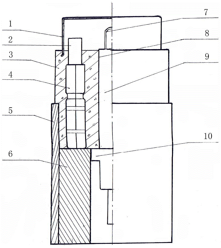 Temperature measurement and sampling device of molten steel