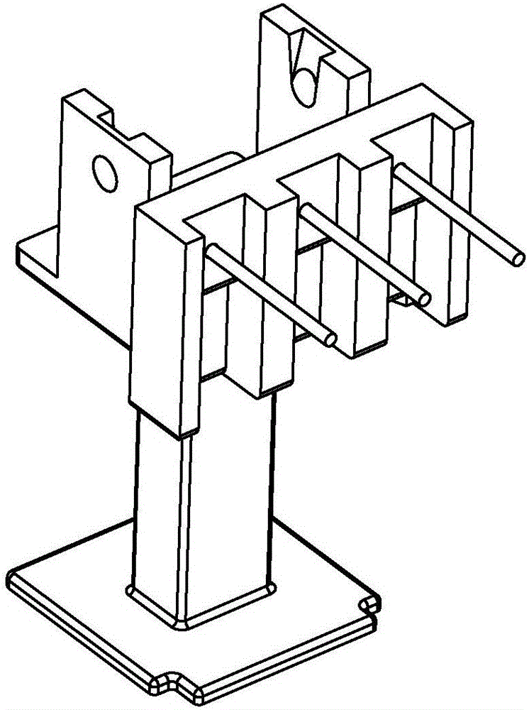 Coil rack assembly of electromagnetic relay