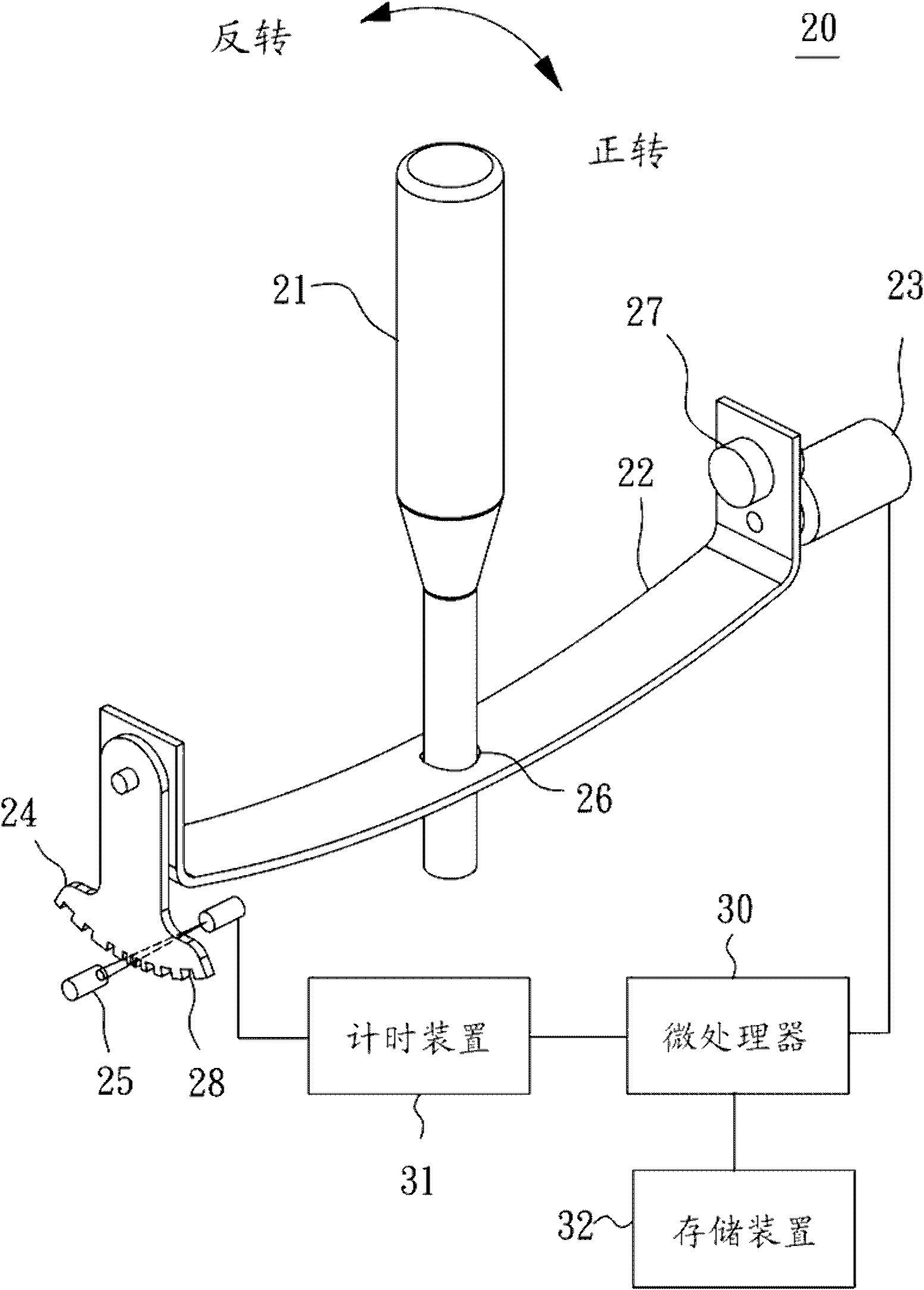 Force feedback device and positioning method thereof