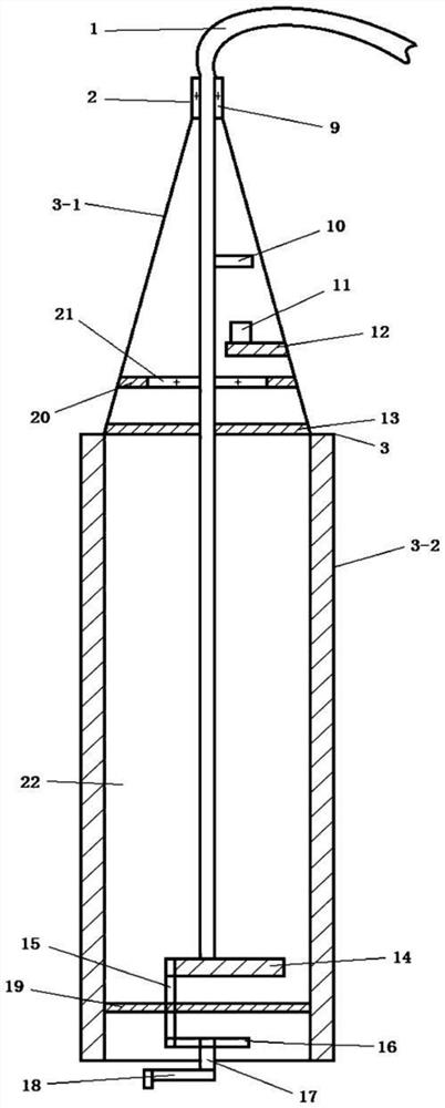 Triangular rope skipping handle