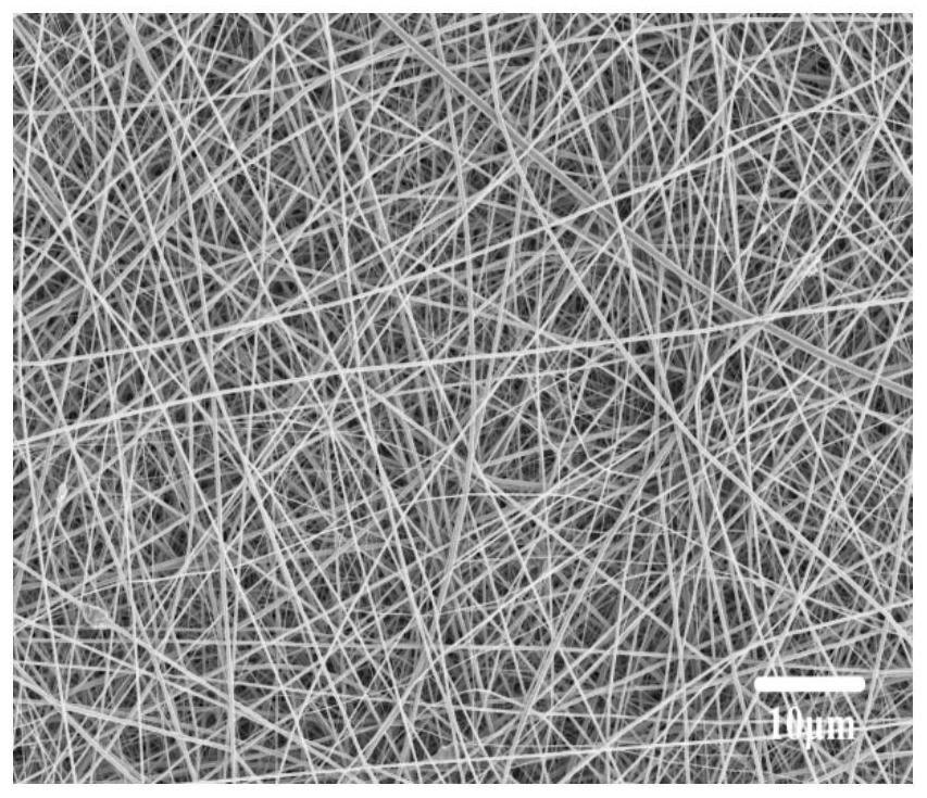 Preparation method of skin-core structure electrostatic spinning nanofiber