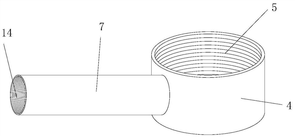 Nursing device for gynecological tumor chemotherapy treatment