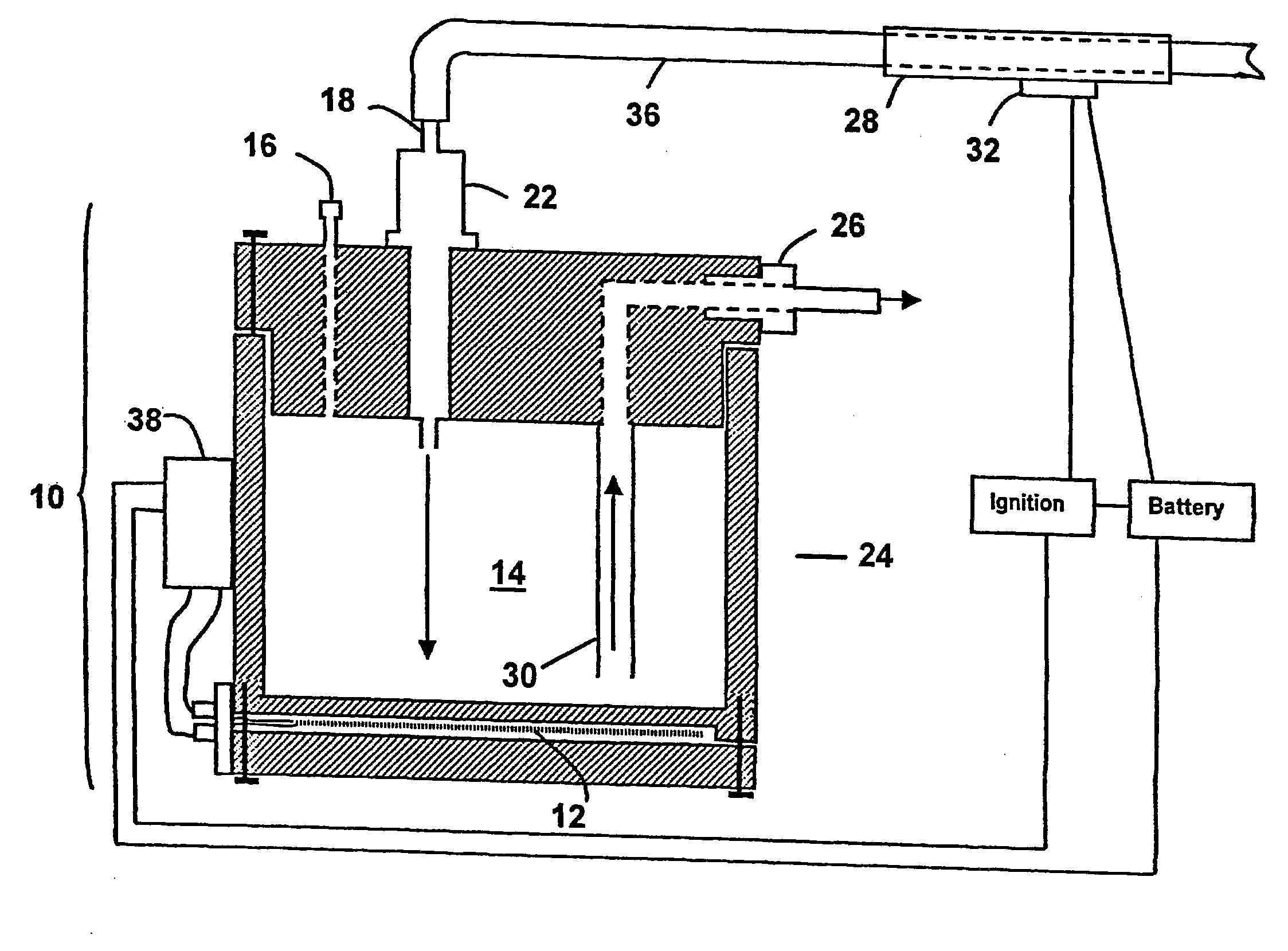 Method and apparatus for vaporizing fuel