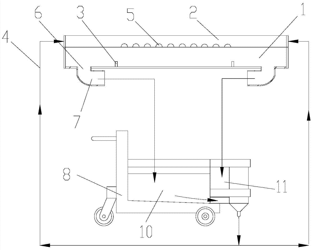 Circulatory ink supply system of printing ink photogravure press