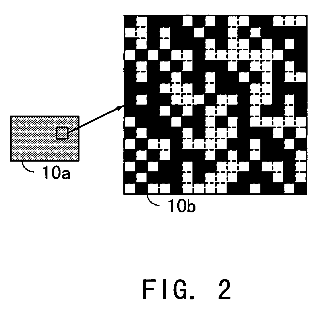 Apparatus for processing machine-readable code printed on print medium together with human-readable information