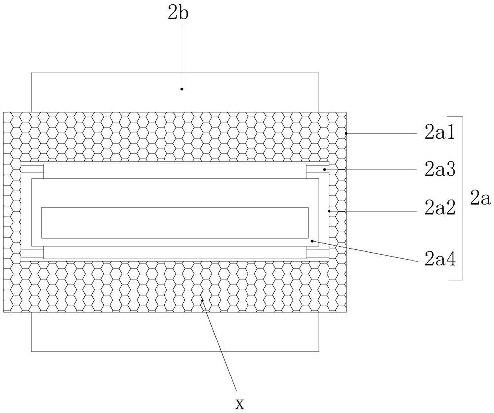 A dyeing device for flax textile processing