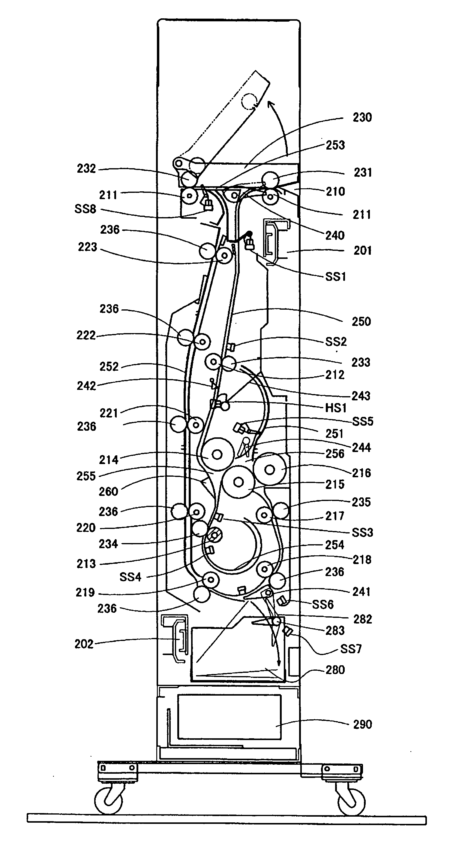 Sheet finishing apparatus and image forming apparatus equipped with the same