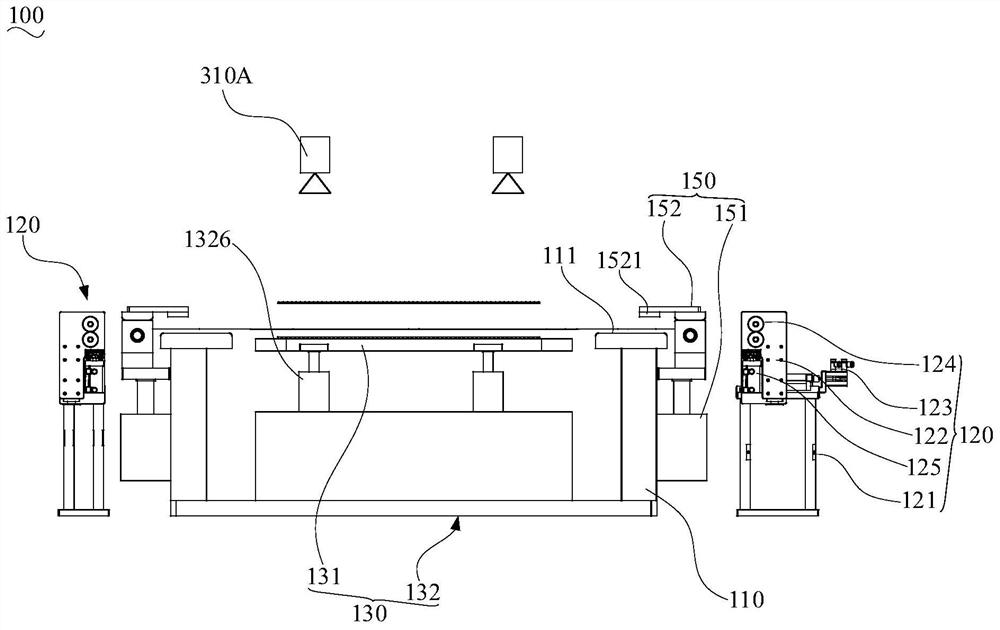 Sheet and roll laminating device and membrane electrode preparation system