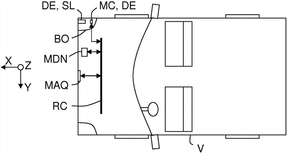 Illumination device for a sealed-beam headlight of a vehicle, having a light beam which ensures constant illumination of an obstacle regardless of the position thereof