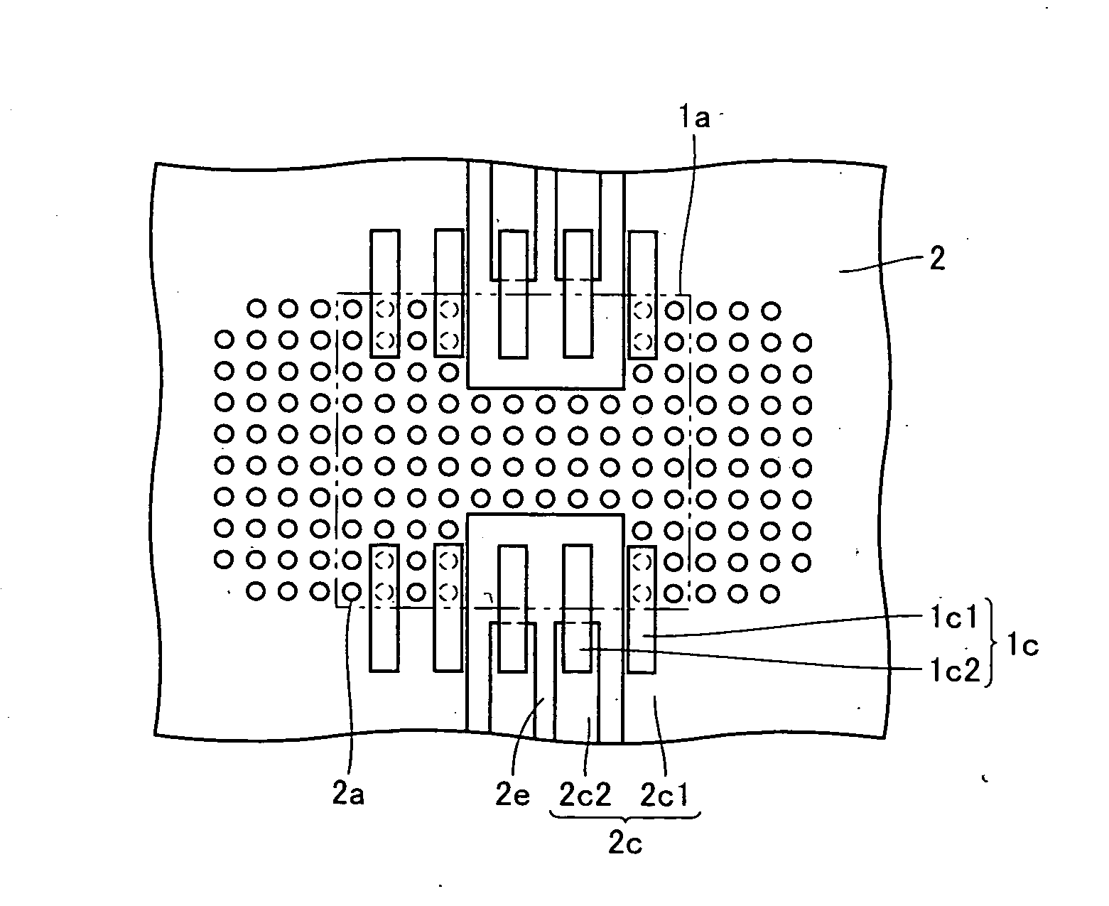 Microwave-monolithic-integrated-circuit-mounted substrate, transmitter device for transmission only and transceiver device for transmission/reception in microwave-band communication