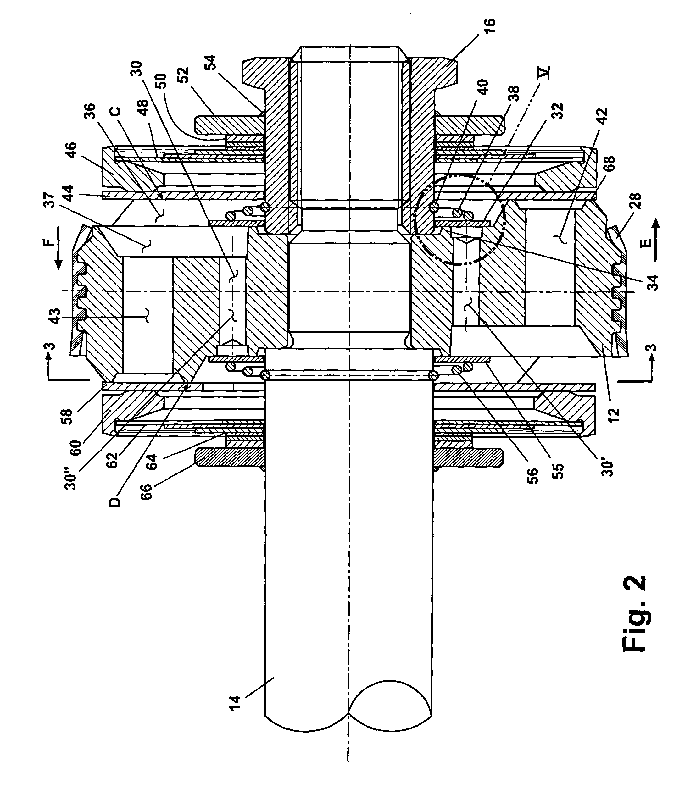 Monotube piston valving system with selective bleed