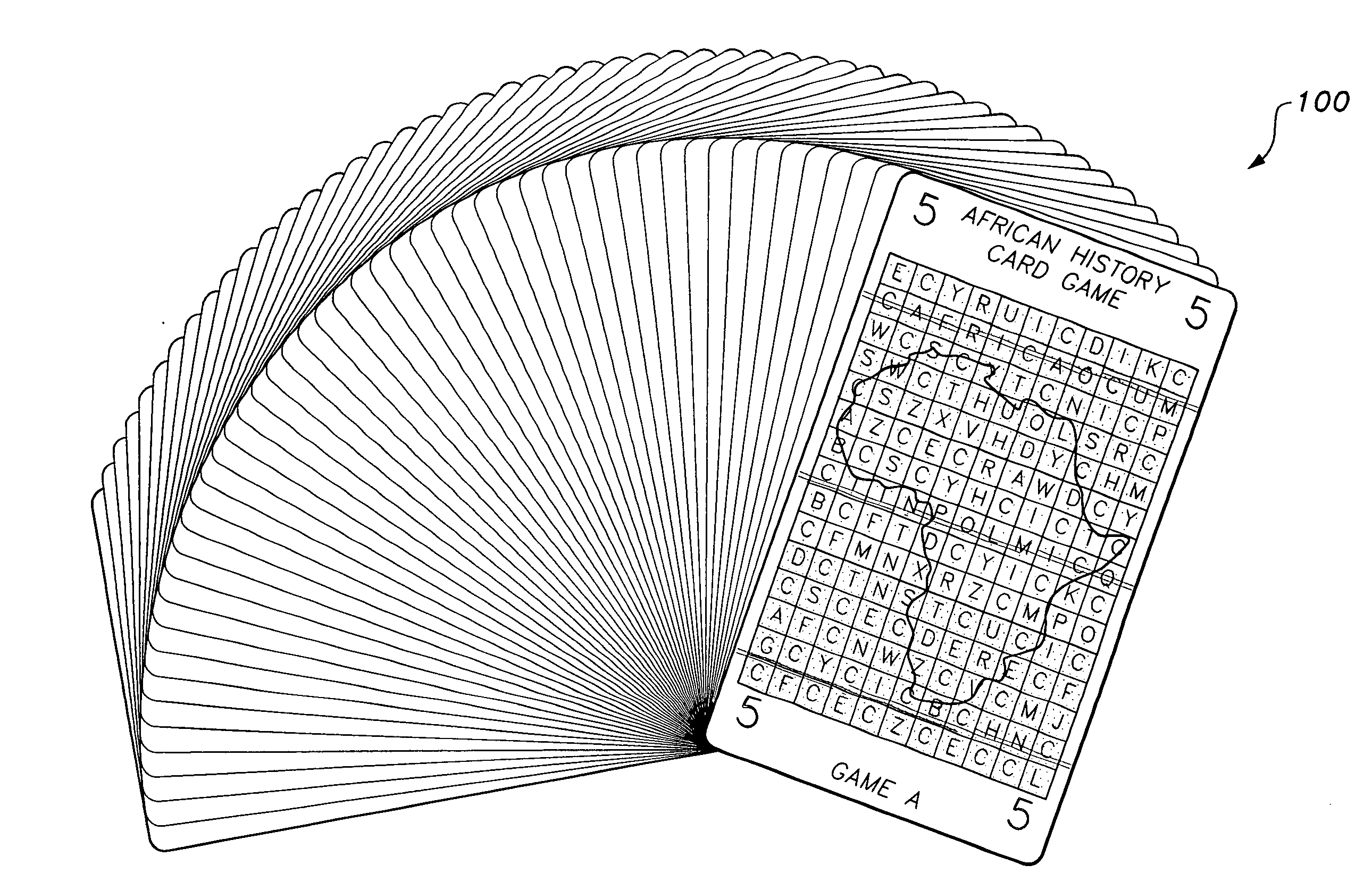 African history card game