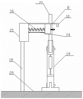 Wire rope loosing detecting device for single rope hoist