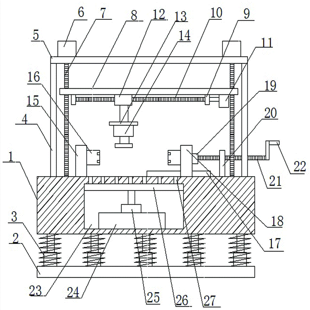 Derusting device for outer surface of pipeline