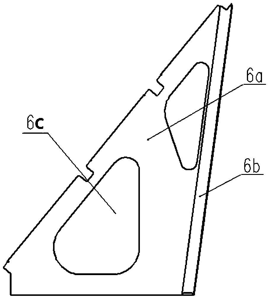 End wall structure and hopper car with same