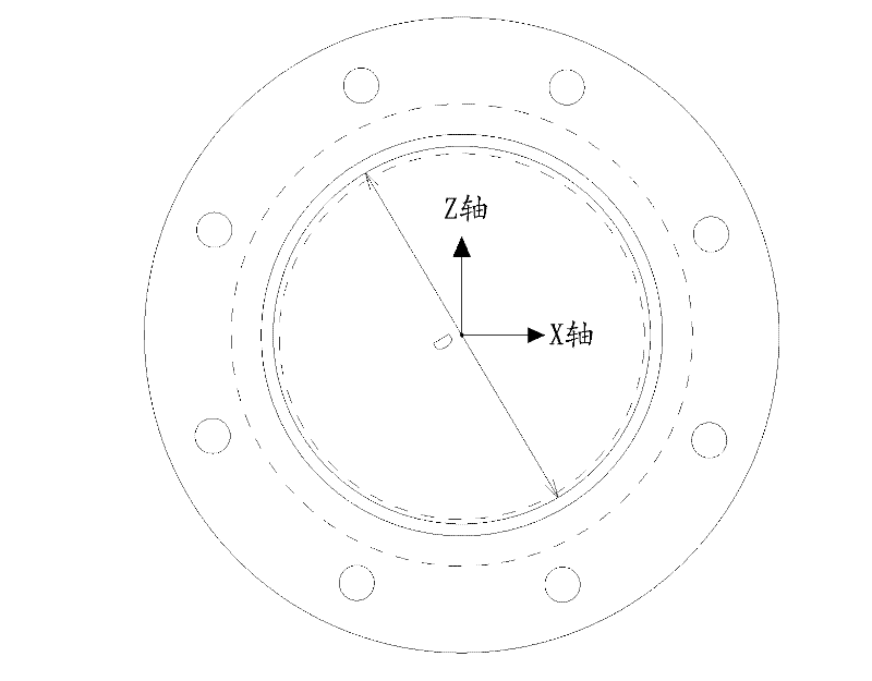 Four eccentric butterfly valve and design method