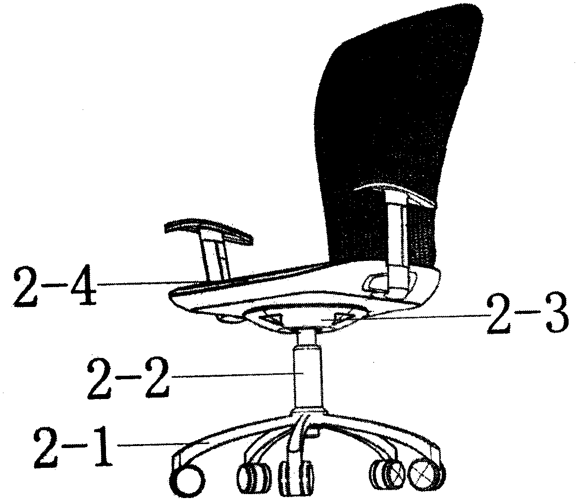 Novel special automatic adjusting sitting posture correcting desk and chair and adjusting method thereof