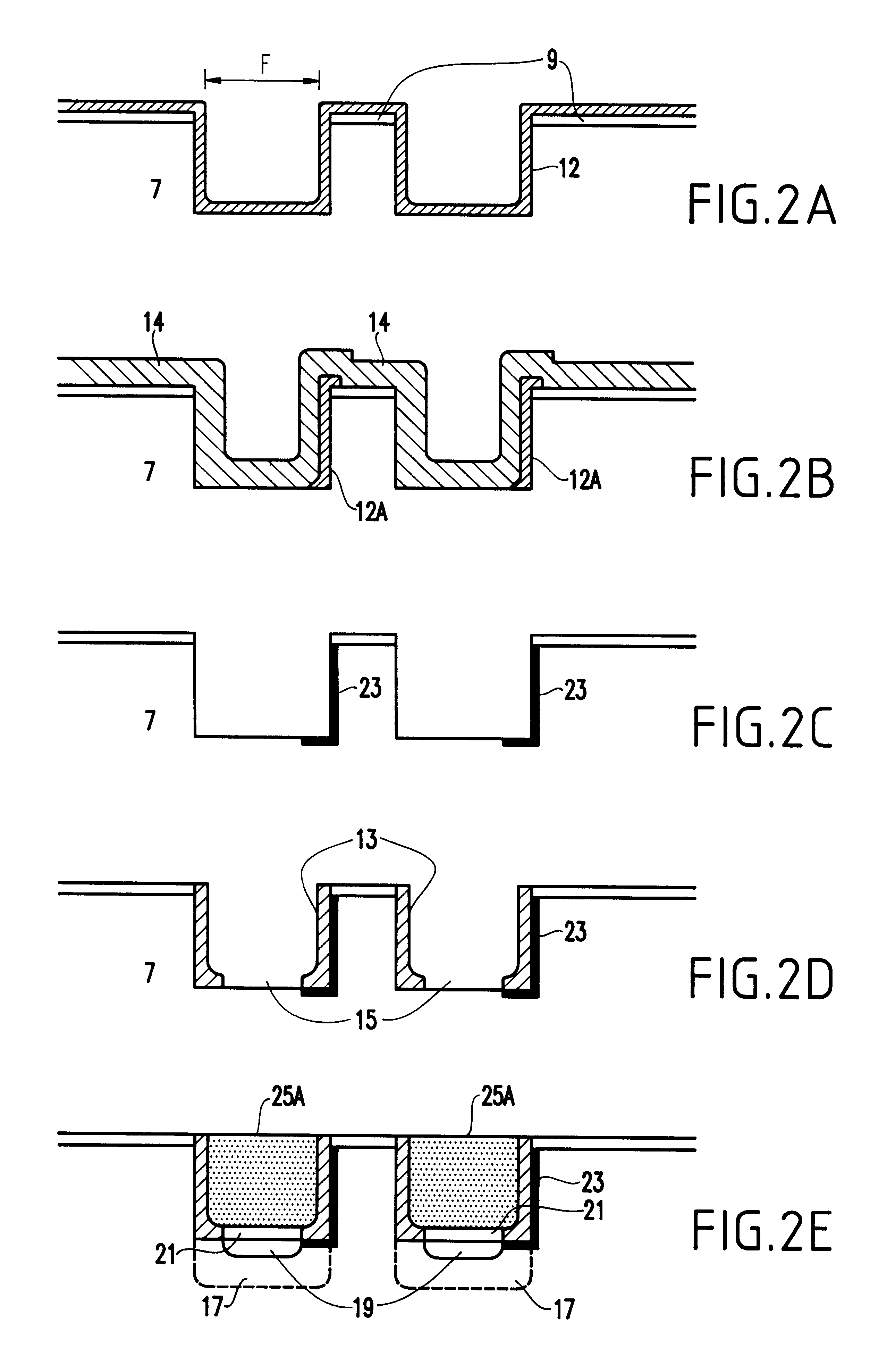 Diode connected to a magnetic tunnel junction and self aligned with a metallic conductor and method for forming the same