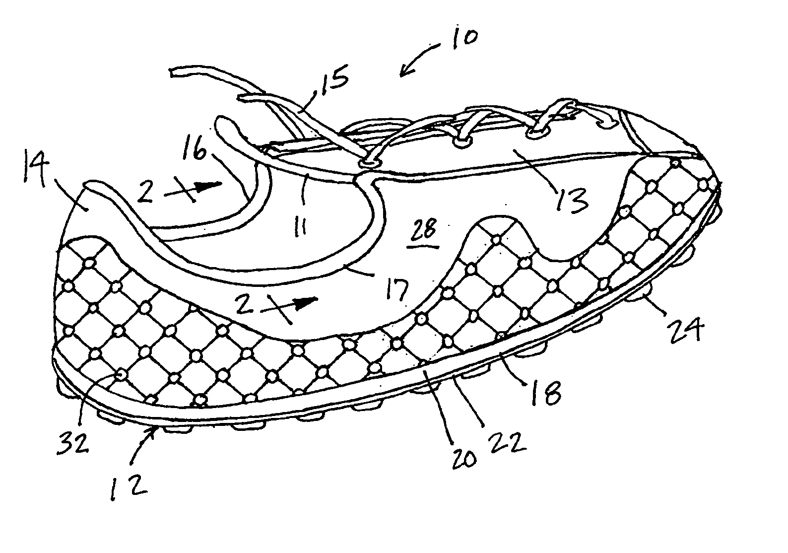 Article of footwear with variable support structure