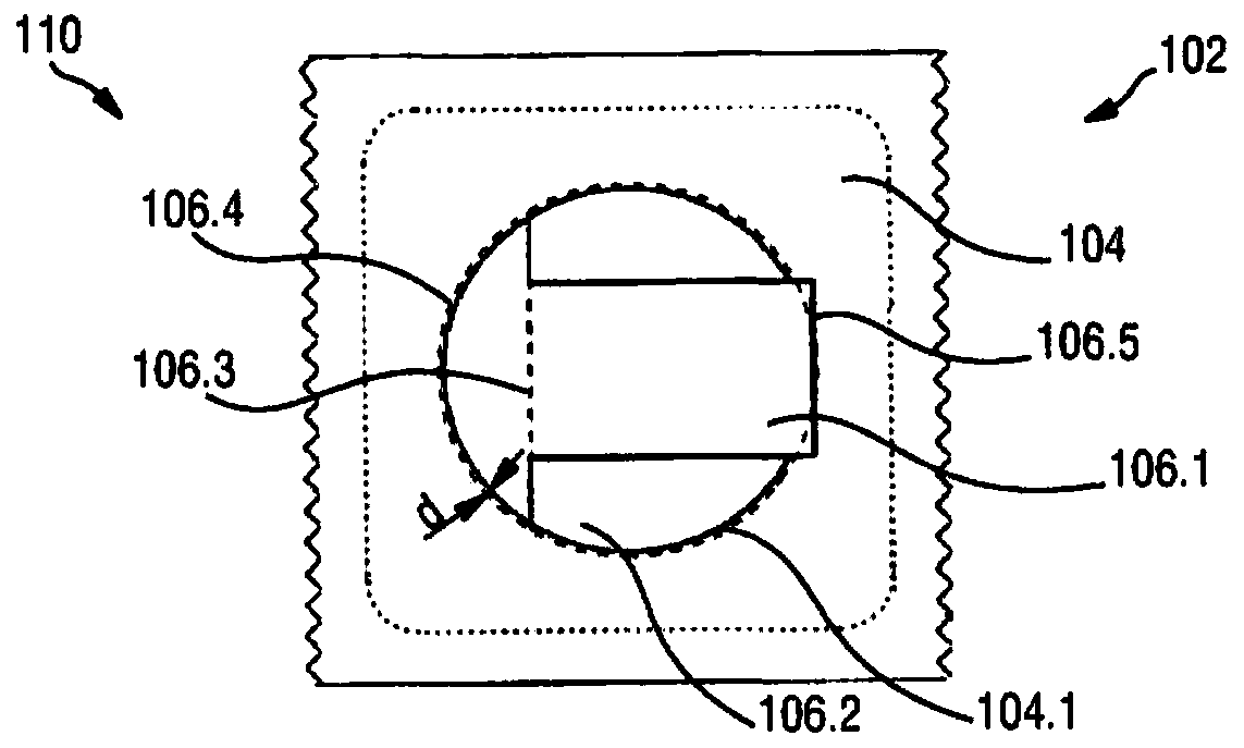 Packaging film with top layer forming a predefined opening track