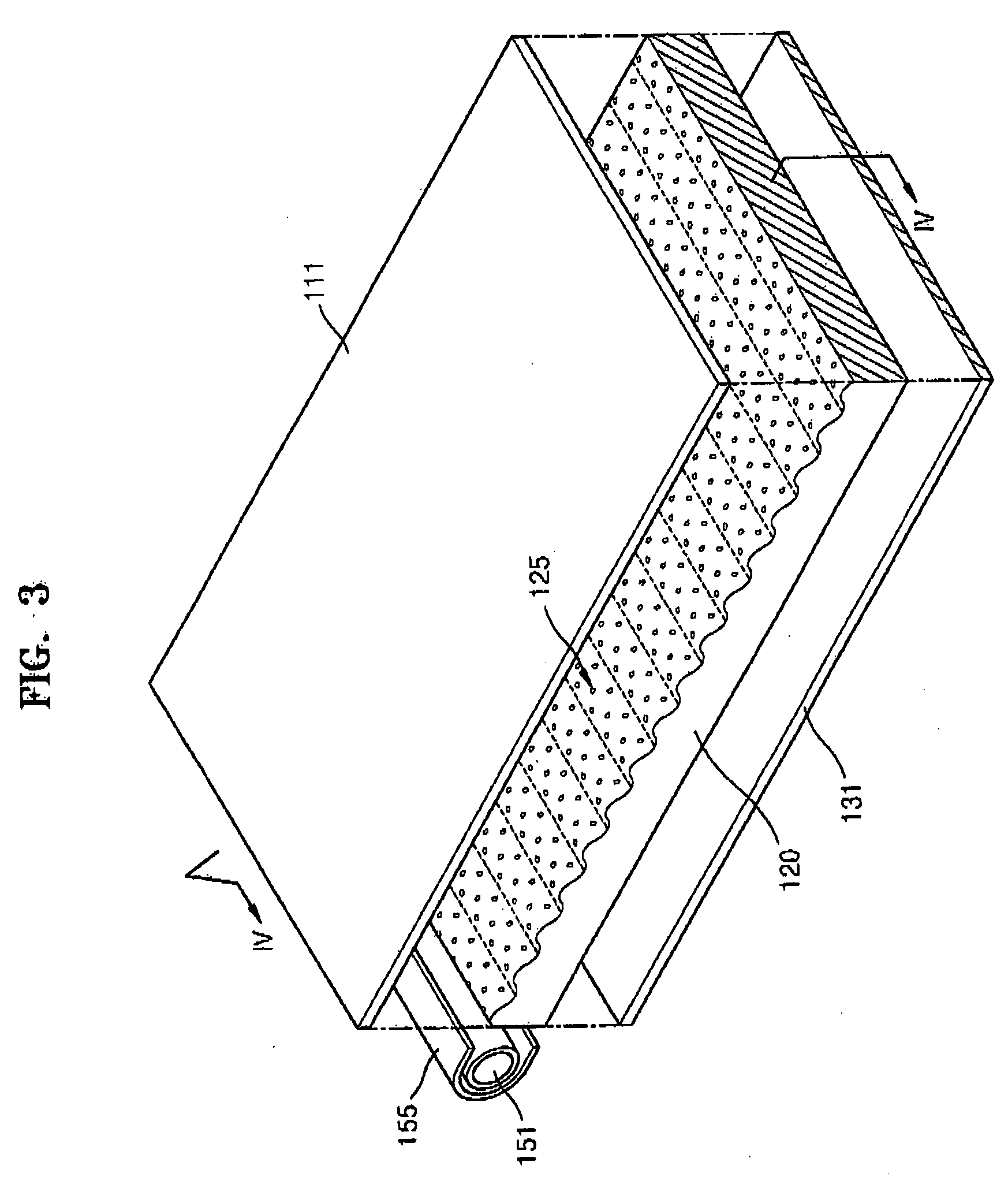 Backlight unit for flat panel display and flat panel display apparatus having the same