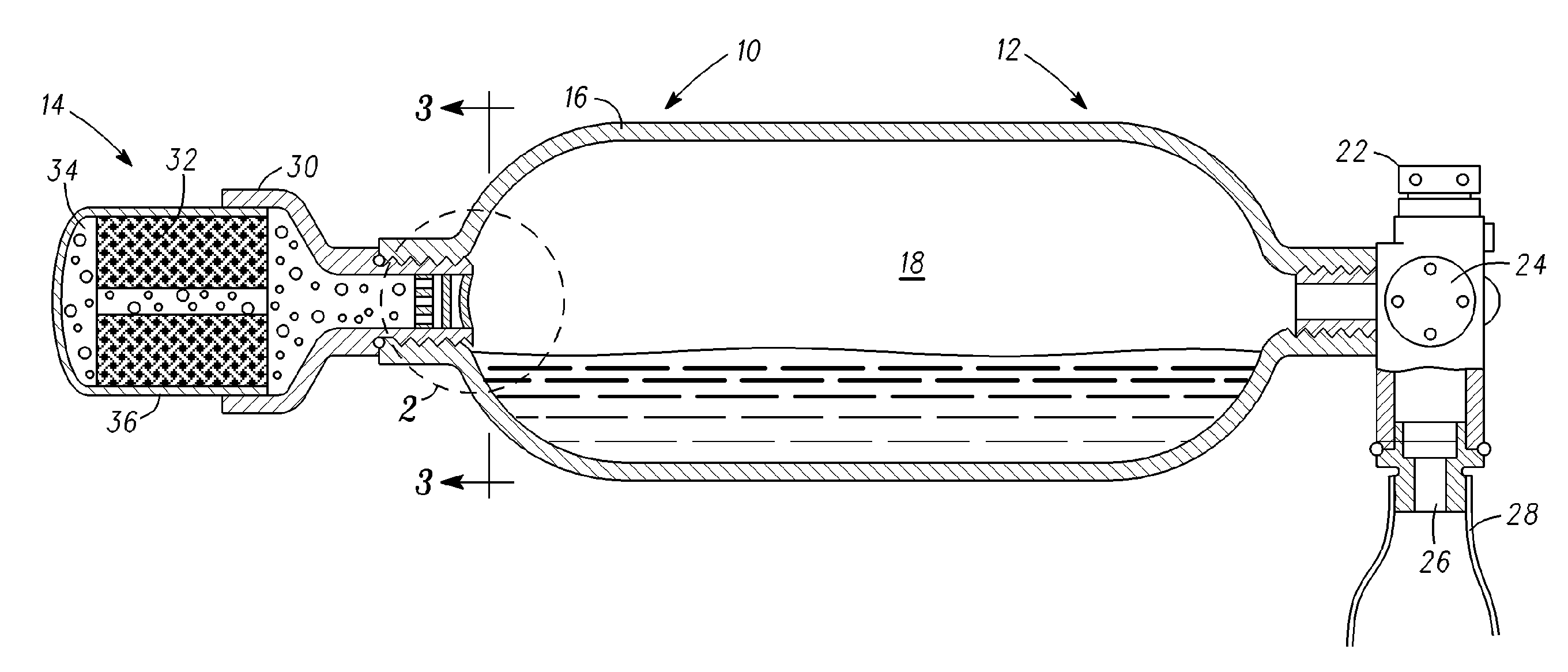 Hybrid inflator with temporary gas generator throttle