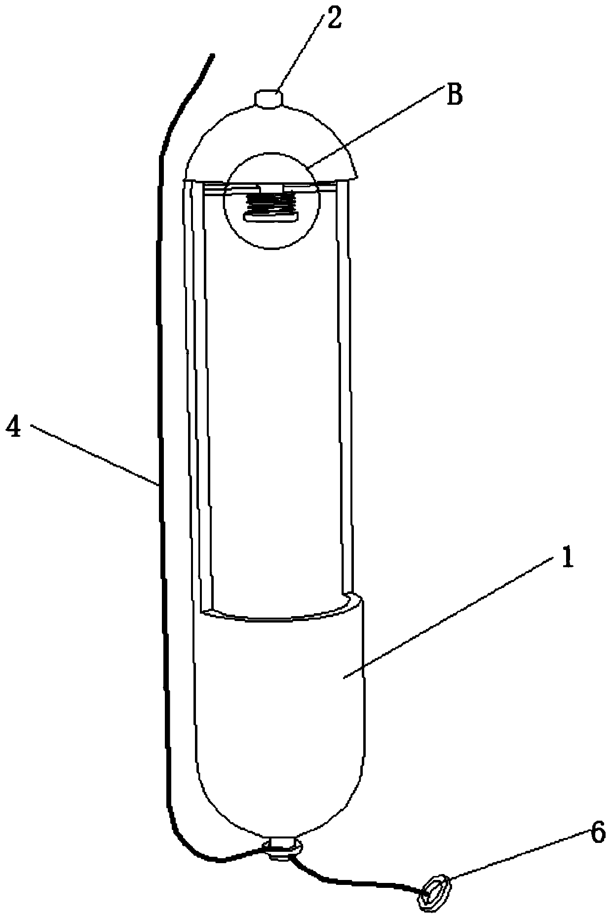 Disposable gynecological cleaner and use method thereof