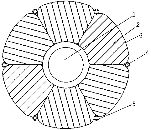 Combined split conductor