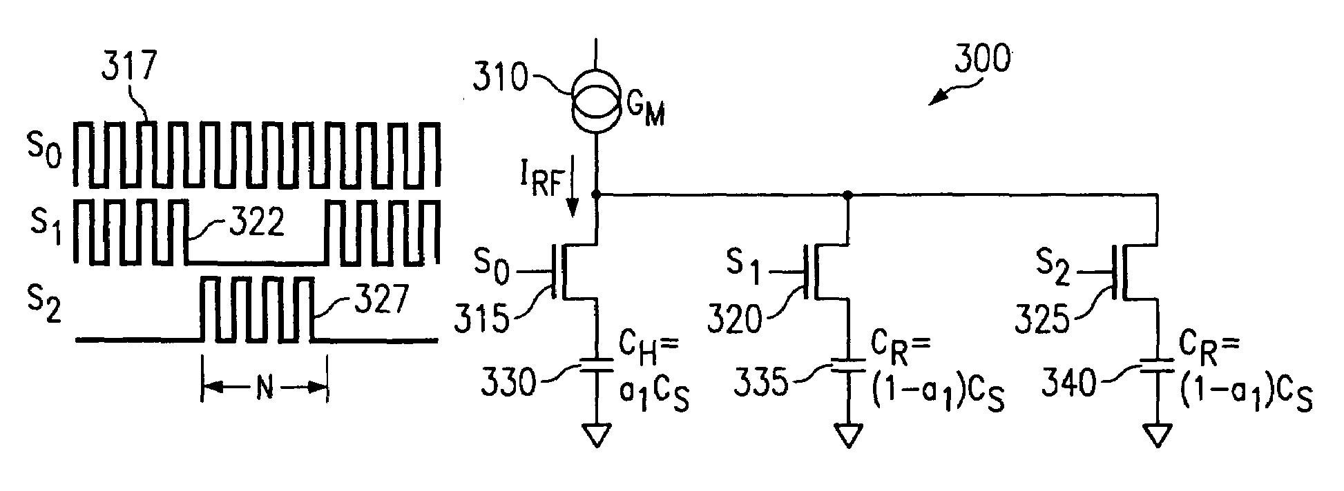 Efficient charge transfer using a switched capacitor resistor
