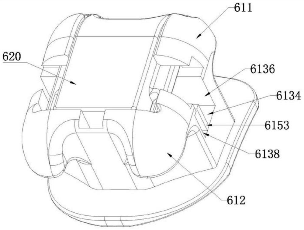 Limiting mechanism of arch wire slot and orthodontic bracket applying limiting mechanism