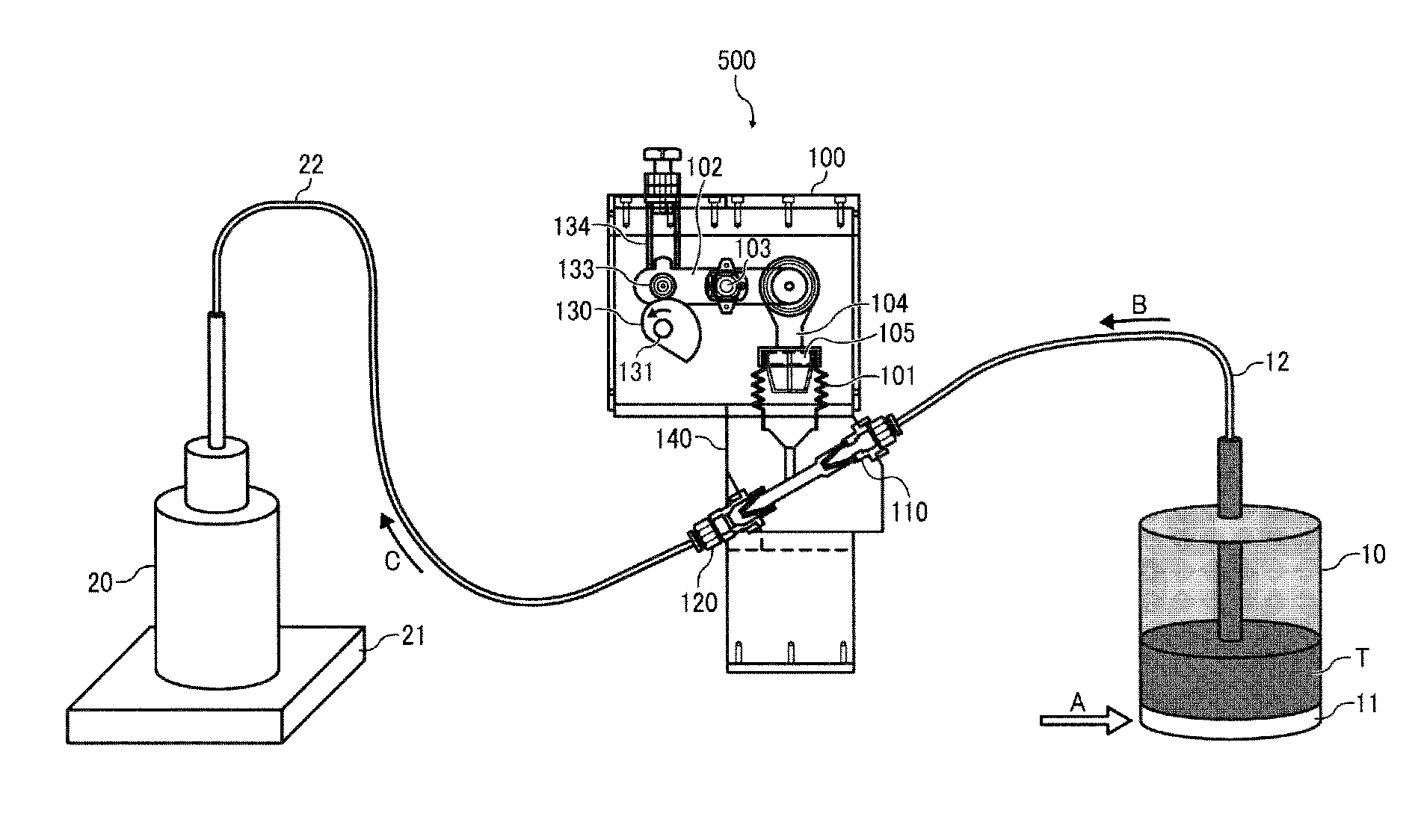 Fluid transferer, fluid filling apparatus and fluid transfer method