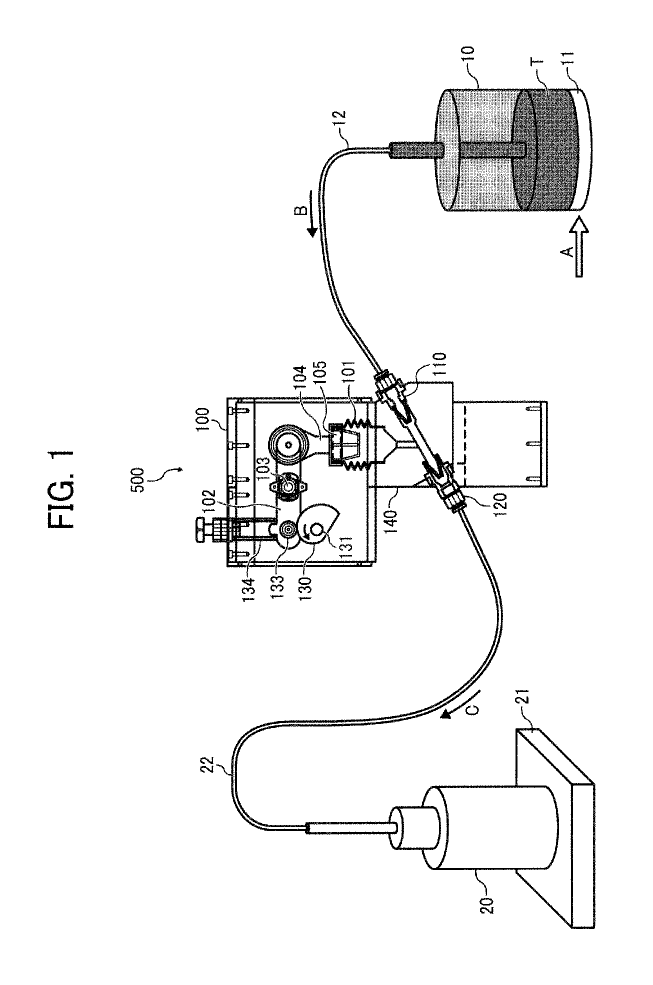 Fluid transferer, fluid filling apparatus and fluid transfer method