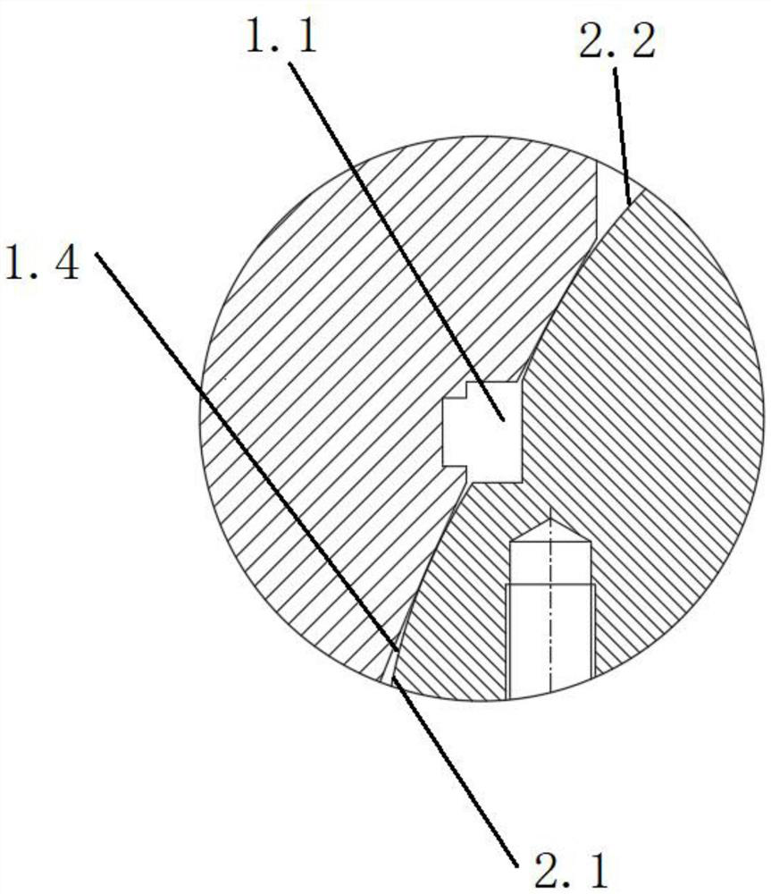 Main bearing of heading machine