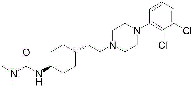 Cyclohexane derivative or stereoisomer or salt and preparation and application thereof