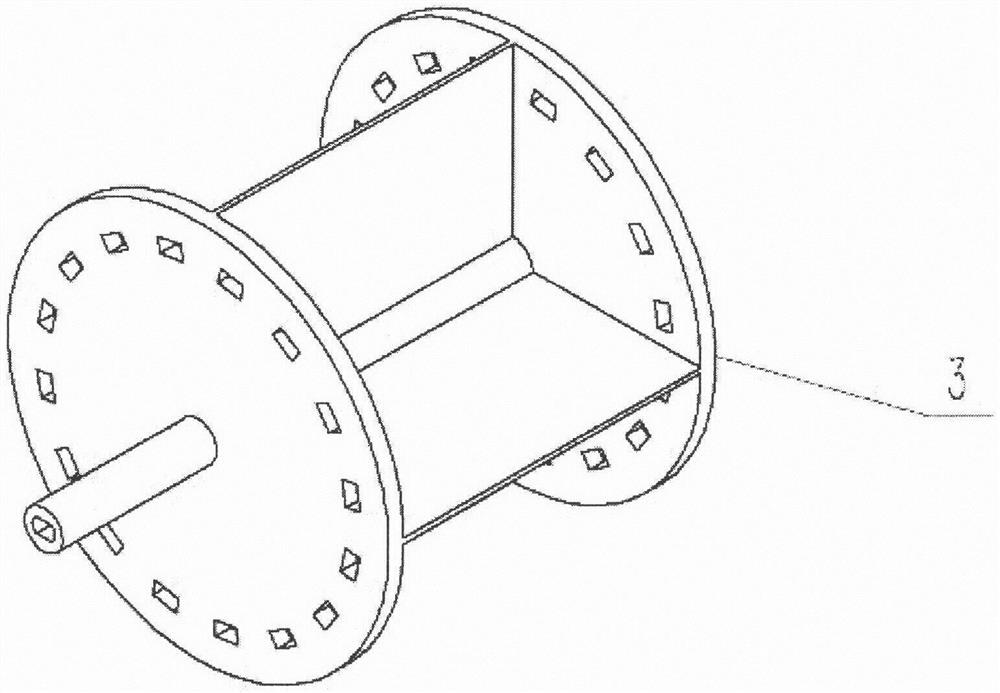 Wheel type omnidirectional claw wall-climbing robot and moving method thereof