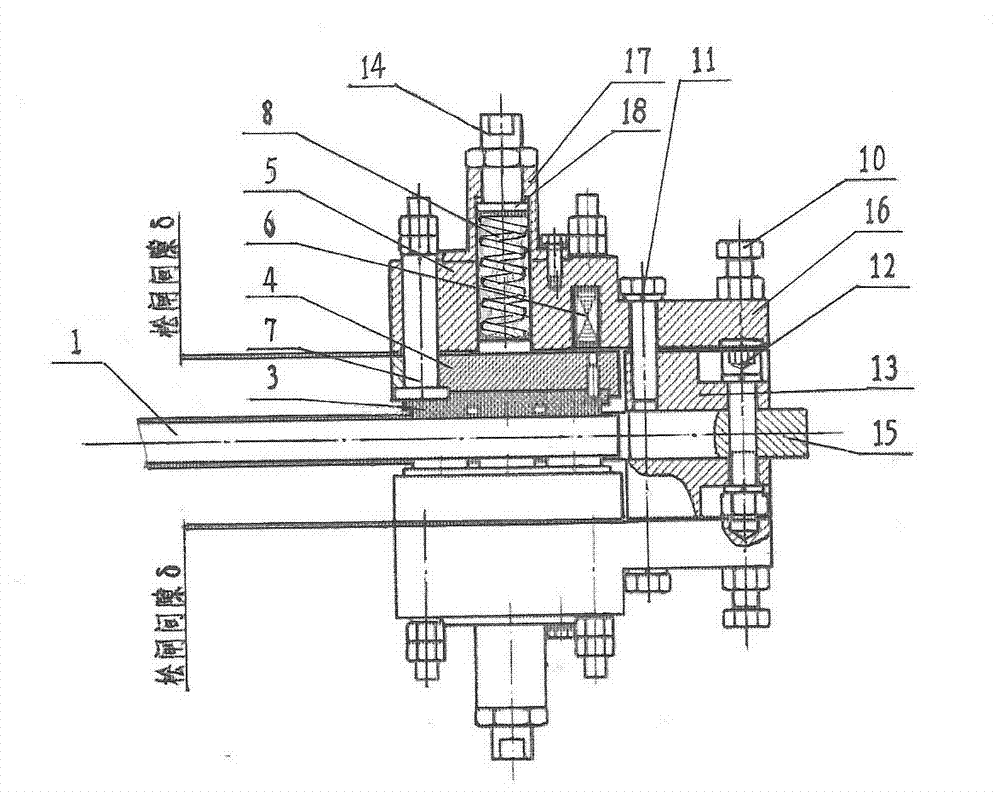 Electromagnetic power loss brake for wind power