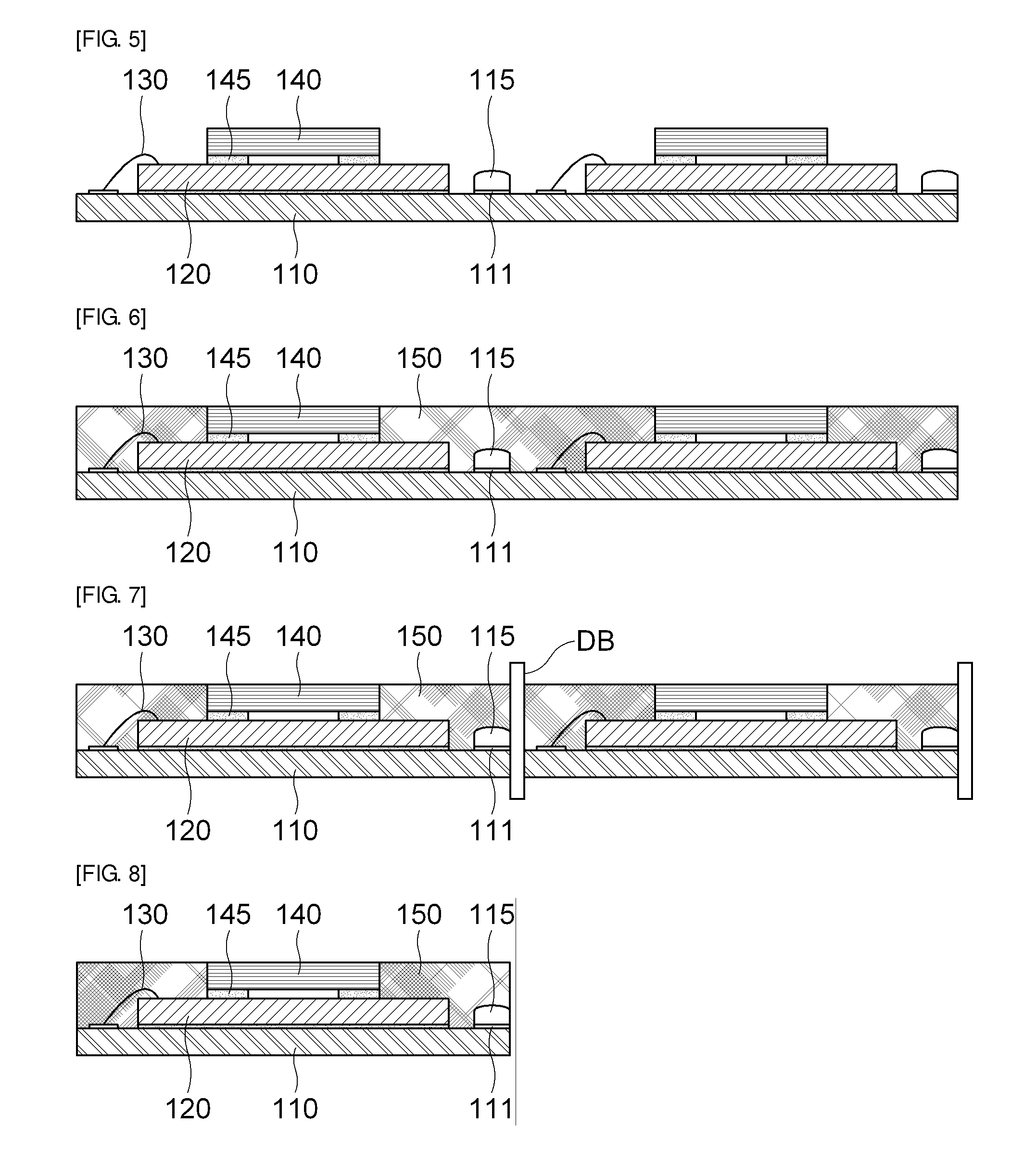 Glass cap molding package, manufacturing method thereof and camera module
